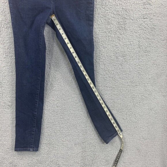 Madewell Dark Wash Jeans Womens Pants Mid Rise Skinny Size 26 x 27 Orland MA938 - Picture 6 of 16